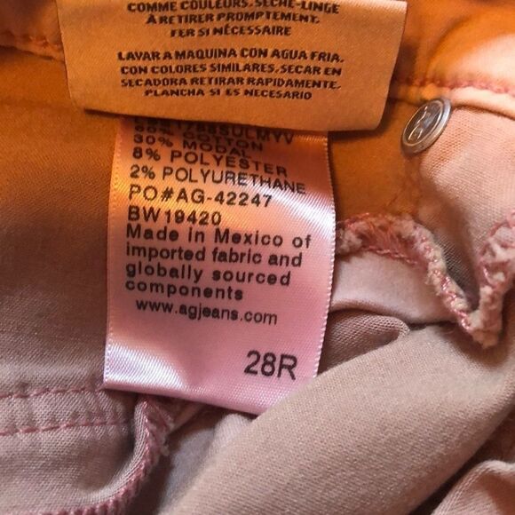 Adriano Goldschmied pink the Abby ankle sz… - Picture 6 of 6